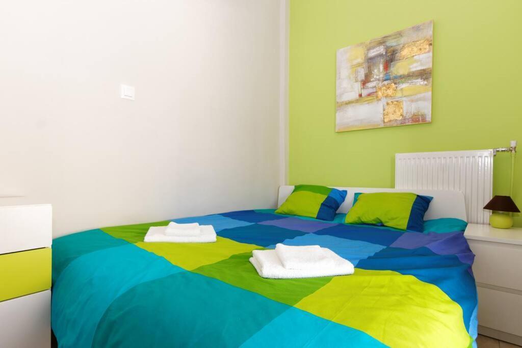 Apartament Big Terrace Near Metro And Athens Center Zewnętrze zdjęcie